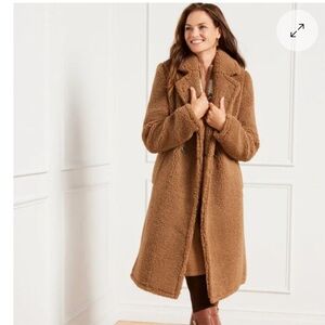 Talbots Tan Teddy Jacket